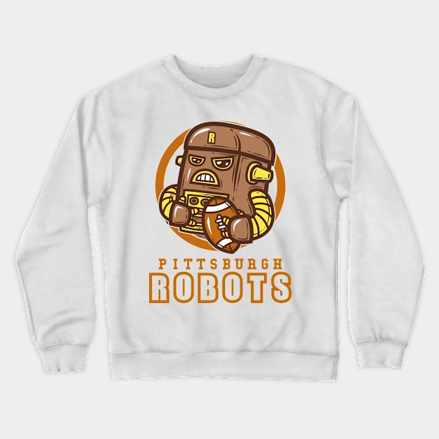 Robots Crewneck Sweatshirt by krisren28